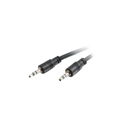 C2G 40108 3.5mm Stereo Audio Cable with Low Profile Connectors M/M, In-Wall CMG-Rated (35 Feet, 10.66 Meters)