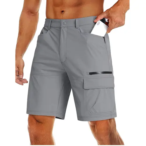MAGCOMSEN Men's Hiking Cargo Shorts 9" Quick Dry Lightweight Summer Casual Shorts for Men Work Golf Outdoor 5 Pockets Outdoorfun Fathersdaygift