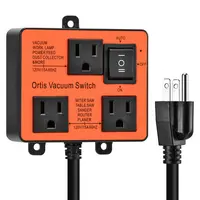 Automatic Vacuum Switch, Ortis Vacuum Switch for More Power Tools, Delay Vacuum On/Off to Prevent Circuit Overload and Tripping, Keep Your Workplace Cleaner, Better for Your Lung Plug