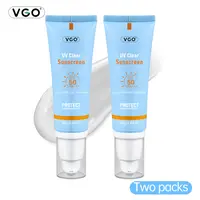 Buy one and get one free  VGO Sunscreen SPF 50/PA+++ 48g UV protection lightweight moisture -A2
