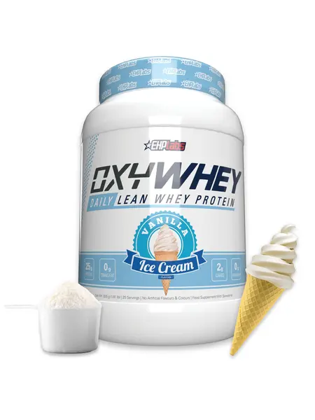 OxyWhey Lean Protein Powder | 25 Serve Whey Isolate Blend | Added Digestive Enzymes | Lean Muscle Support | Smooth Daily Protein Shake