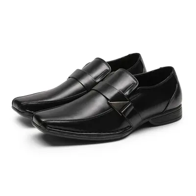 BRUNO MARC Men's Giorgio Leather-Lined Comfortable Flexible Sole Modern Style Flat Opening Lightweight Slip-On Dress Loafers - Men's Footwear, Flat Shoe, Comfortable Loafers, Flexible Sole Loafers,father'sdaygifts