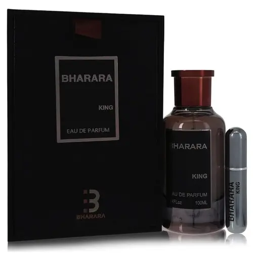 BHARARA King Men's Eau de Parfum Spray, 3.4 oz - Long-Lasting Aromatic Citrusy Fragrance with Fruity and Musky Notes, Daily Wear Cologne