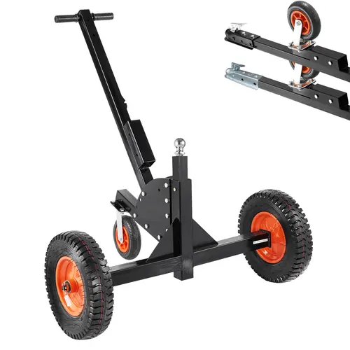 【DealsForYouDays】VEVOR Trailer Dolly Max. 15000lbs Towing Capacity2 in 1 Trailer Mover with 22'' / 26'' Height & 2'' Ball16'' Pneumatic Tires & Universal Wheelfor Moving Car RV Trailer