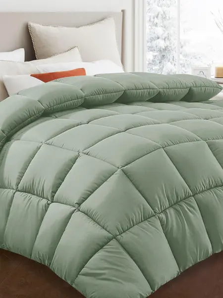 [DealsforYouDays]WeCharmer All-Season Down Alternative Comforter - Super Fluffy, Lightweight Duvet with Brushed Microfiber Cover, Cooling Fill, Breathable Bedding, Cooling Blankets, Machine Washable, Easy Care,summerwins