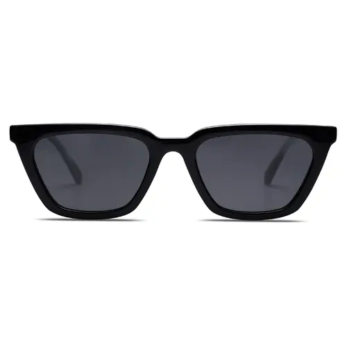SOJOS Polarized Narrow Square Cateye Sunglasses for Women Retro Trendy Driving Glasses