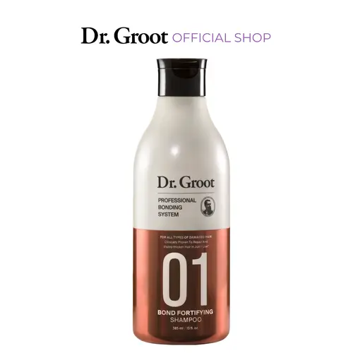 Dr. Groot Bond Fortifying Shampoo, With Keratin & Silk Protein, Clinically Proven to Visibly Repair and Thicken Dry, Thin or Damaged Hair