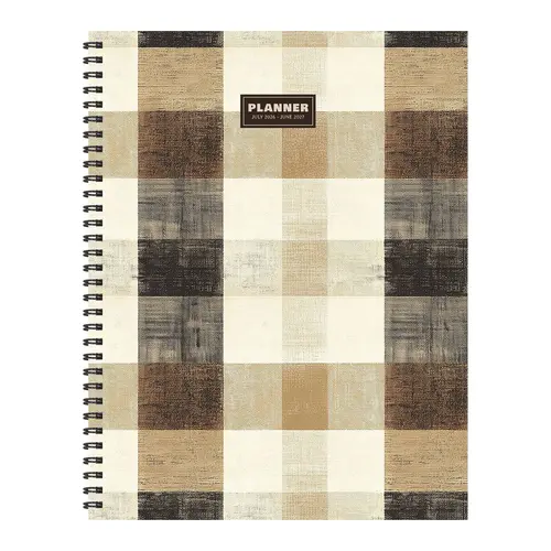 TF Publishing Checkered Cowboy Weekly Monthly Planner July '26