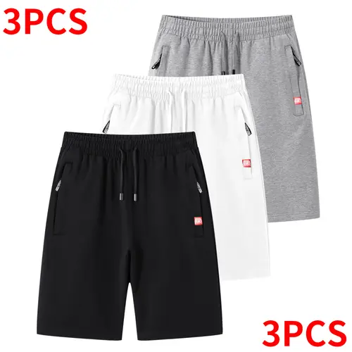 Men’s casual athletic shorts, available in four colors, made from breathable fabric with a zipper design—perfect for summer beach trips, outings, and everyday outdoor activities.,summerwins,father'sdaygifts