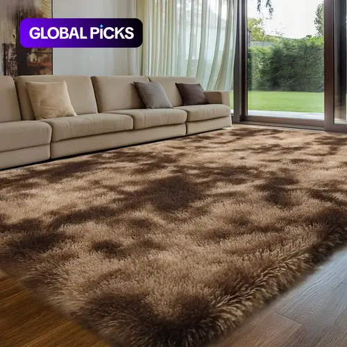 Shag Area Rug for Bedroom or Living Room, Ultra Soft Fluffy Area Rug for Dorm or Kids Room, Indoor Nursery Carpet, Home Decor, Decorative Fluffy Rug, Soft Fluffy Modern Rug