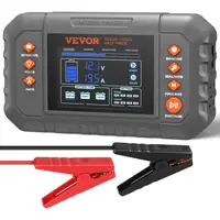 【DealsForYouDays】VEVOR Smart Battery Charger, Various specifications, Lithium LiFePO4 Lead-Acid (AGM / Gel / SLA) Car Battery Charger with LCD Display, Trickle Charger Maintainer Desulfator for Boat Motorcycle Lawn Mower Deep Cycle,father'sdaygifts