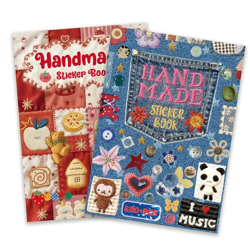 680+ Pcs Realistic Faux Embroidery Effect Sticker Book - Flat Matte Stitching Style Decals for Junk Journals & Scrapbooking (2 Styles 30 Sheets), Scrapbook Accessories, Art Stickers,summerwins summerwins