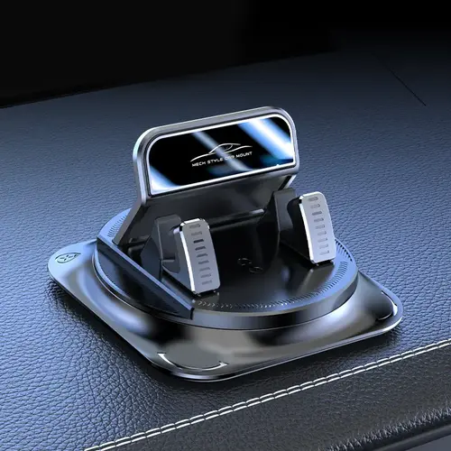 [Summervibes] Car phone holder 360 degree rotation, suitablefor carnavigation in-car dashboard, horizontaland vertica screenadjustment angle,slip mobile phoneholdersuitable for iPhone and Android