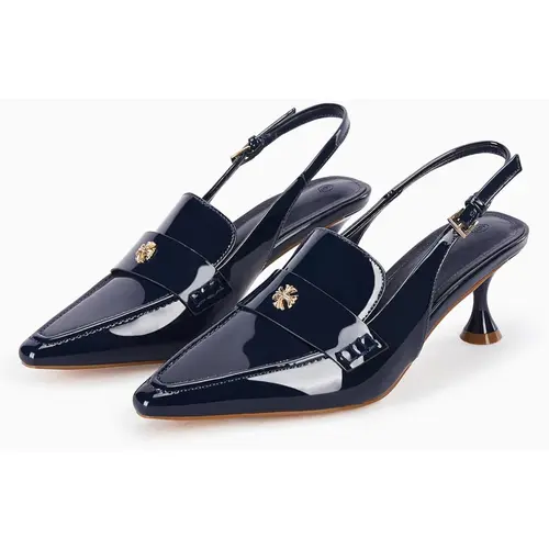 Coutgo Women's Pointed Toe Kitten Heel Sandals - Slingback, Slip-On, Ankle Buckle Dress Heels Shoes, Kitten Heels, Heels Shoes For Women,summerwins,summeroutfits,vacationoutfits,beachoutfits Footwear Cool Black
