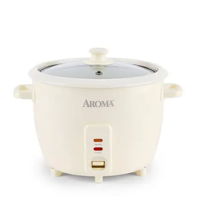 Aroma 16 Cup Rice Cooker with Pop Up Steam Tray