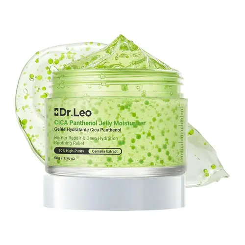 Dr.Leo CICA Panthenol Jelly Moisturizer Cream – Calming & Skin Relief, Hydration & Repair for Sensitive, Redness-Prone Skin, 50g #DealsForYouDays