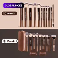 Professional Makeup Brush Set, Cosmetics Brushes Set with Metal Frame, Multiple Brushes for Eyeshadow, Blush, and Foundation, Gift for Women and Girls #GLOBAL PICKS
