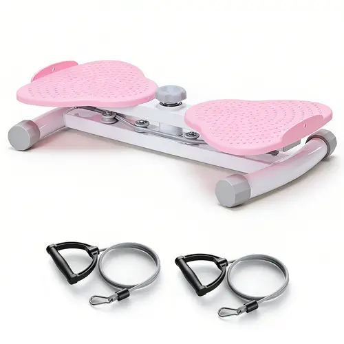 Sweetcrispy Waist Twister Machine Exercise, Ab Twister Board with 300 lbs Capacity, Quiet Home Gym Equipment for Core Whole Body Workout