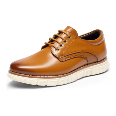 BRUNO MARC Boys' Classic Formal Oxford School Shoes - Rubber Sole Walking Footwear, Ideal for Boys' Formal Occasions, Schoolshoes