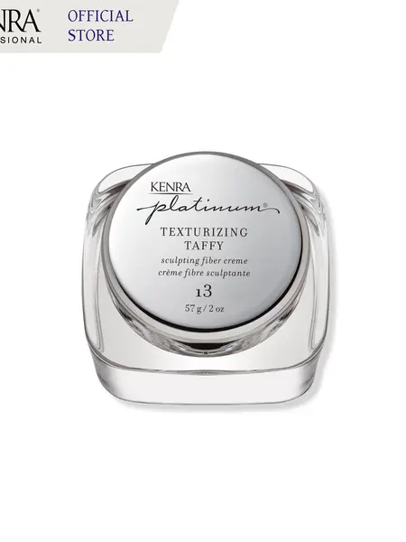 Kenra Platinum Texturizing Taffy 13 | Styling Fiber Crème | Medium Hold | Defines, Details, & Smooths Styles | Superior Control for Sculpting Short & Long Hairstyles | All Hair Types