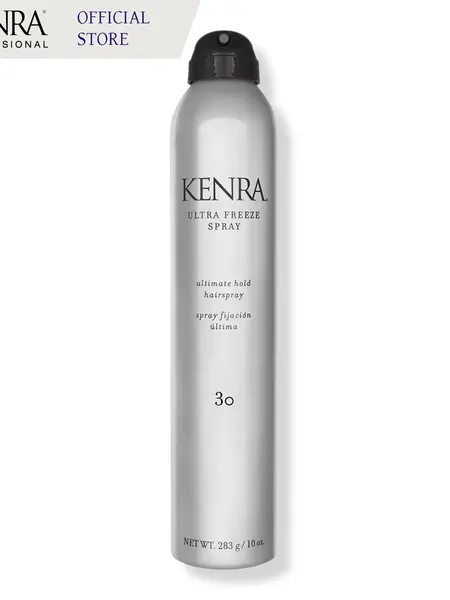 Kenra Ultra Freeze Spray 30 | Ultimate Hold Hairspray | Long-Lasting, Ultra-Firm Hold | Fast-Drying Formula | Provides Humidity Resistance | High Shine, Flake-Free Finish | All Hair Types