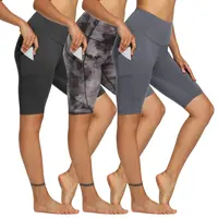SHOWITTY 3 Pack Women's Plus Size Biker Shorts with Pockets - 11" High Waist Tummy Control for Casual Wear, Running & Summer Outfits#SummerWins#DealsForYouDays