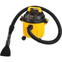【DealsForYouDays】VEVOR Wet Dry Vac, 2.6 Gallon, 2.5 Peak HP, 3 in 1 Portable Shop Vacuum with Blowing Function, Attachments Storage, Perfect for Cleaning Floor, Upholstery, Gap, Car, Black/Yellow, ETL Listed