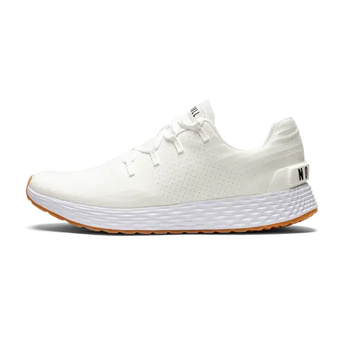 NOBULL Women's Allday 365 (Ripstop) Shoe in White Gum - Athletic Everyday Sneaker, Comfortable Walking Shoe, Versatile Trainer