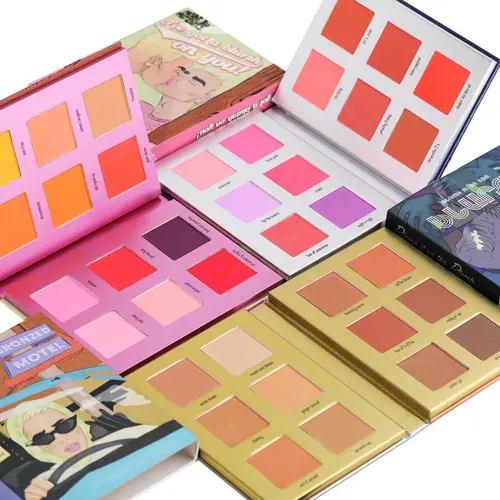 BLURSH BOOKS - BLUSH AND BRONZE PALETTES - Glam Face Palette - MADE BY MITCHELL