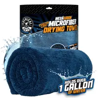 Chemical Guys Megalodon Twisted Loop Drying Towel - 24”x36” Dual-Sided Microfiber Cloth, Quick-Drying Car Wash Accessory, Super Absorbent Streak-Free Shine Detailing Product, Soft Scratch-Free Vehicle Accessory
