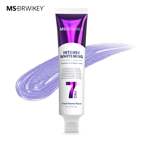 New 7-Pro Intensive Toothpaste | Upgraded Purple Formula with 7 Probiotics | Long-Lasting Freshness