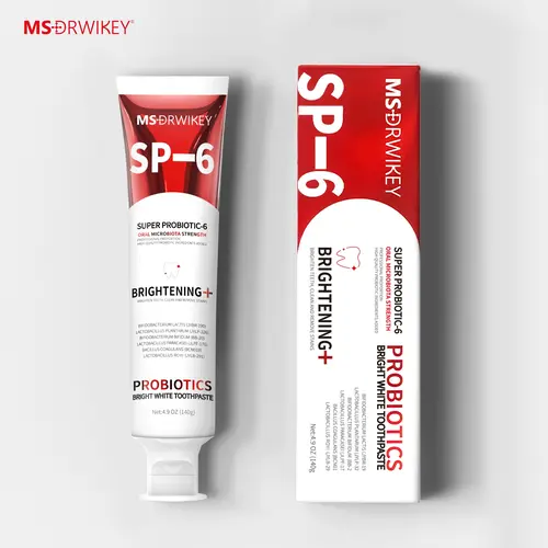 MSDRWIKEY SP-6 Toothpaste | Probiotic Oral Care for Repair & Long-Lasting Fresh Breath | 4.59oz