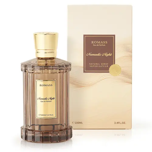ROMASS Nomadic Night Eau de Parfum Unisex Fragrance I Smoked Oud, Desert Sage & Starry Amber | Long-lasting & Intense Fragrance | Perfect for All Genders | 3.4oz/100ml |Fragrance May Vary Slightly Depending on Personal Body Chemistry #Summervibes summerwi