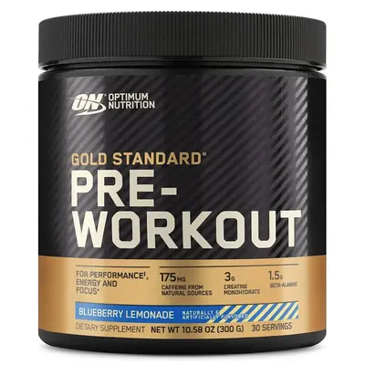 Optimum Nutrition Gold Standard Pre Workout with Creatine, Beta-Alanine Supplement Fitness