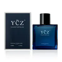 YCZ Midnight Marine Eau de Parfum 1.7oz | Aromatic Marine Fragrance for Men, Magnetic & Sensual, Long-Lasting for Dates and Everyday Wear, Inspired by the Effortless Attraction That Naturally Draws People Closer