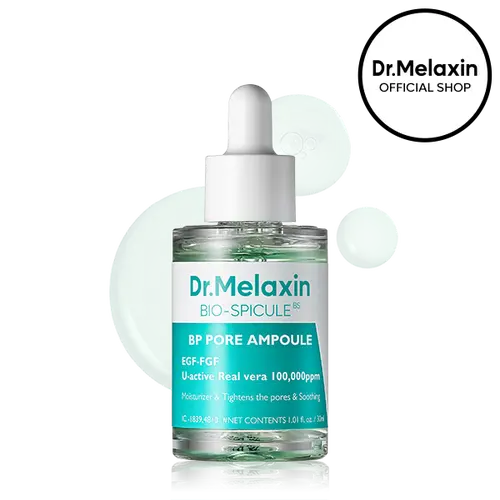 [Dr.Melaxin Official] BP Pore Ampoule | Pore Care, Anti-aging, Spicule, Fine Lines | Korean Cosmetics | 1.01 fl.oz (30ml)