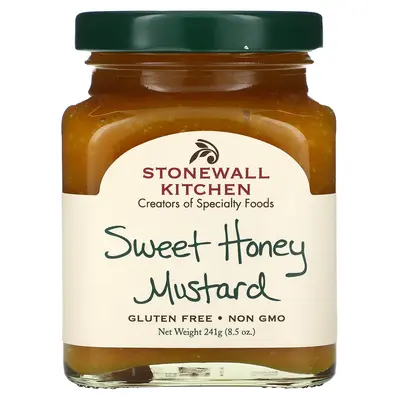 Stonewall Kitchen Sweet Honey Mustard, 8.5 oz (241 g)