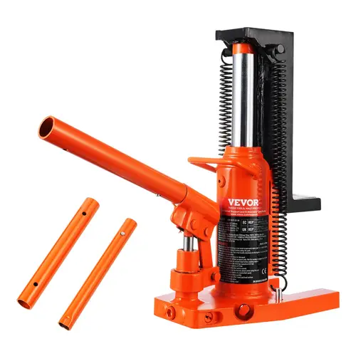 【DealsForYouDays】VEVOR Hydraulic Toe Jack, 2.5 Ton On Toe Toe Jack Lift, 5 Ton On Top Lift Capacity Machine Jack, 0.8-5.3 in Toe Height, 8.9-13.4 in Top Height, Air Hydraulic Claw Jack for Machinery, Industry,father'sdaygifts