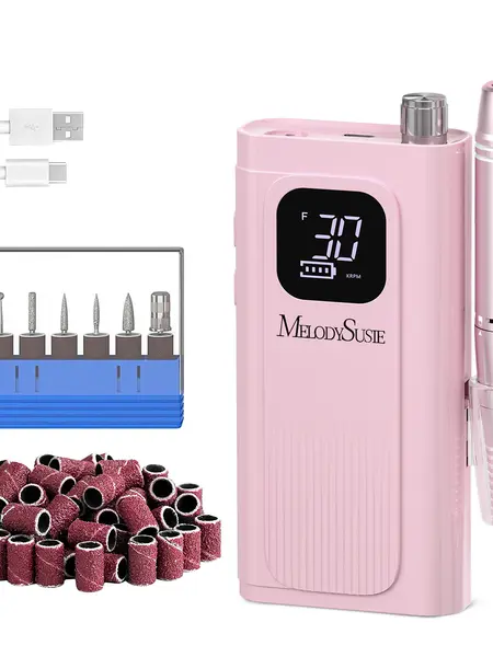 Professional Rechargeable Nail Drill 30000 RPM for Acrylic Nails Gel Polishing Manicure #Summervibes #DealsForYouDays