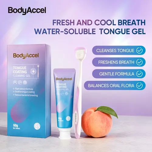 【BodyAccel】BodyAccel Tongue Cleaning Gel Bundle for Oral Freshness-G