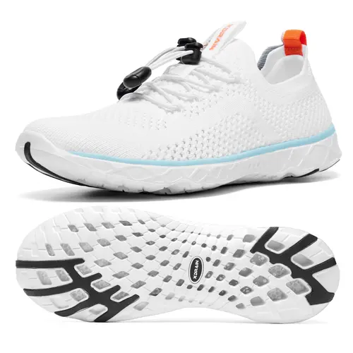 KOLILI Women's Classic Watershoes Barefoot Beach and Stream Shoes with Arch Support Suitable for Vacation at the Seaside and Water Sports Summervibes summerwins