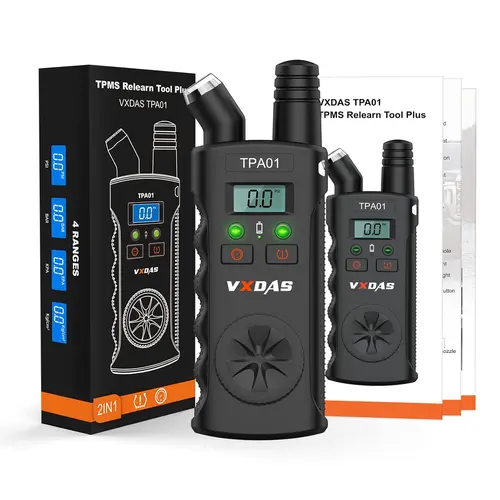 [For GM Vehicles]VXDAS TPA01 TPMS Relearn & Check Tool for GM Group Vehicles, 150 PSI/Bar/KPA Digital Tire Pressure Gauge, Car Repair Tool for Buick, Chevy, GMC Tire Sensor Reset tiktokshopspringglowup #Summervibes fathersdaygift Gmc