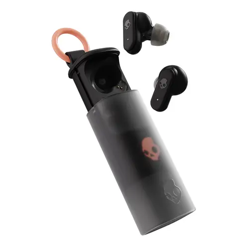 Skullcandy Dime Evo Earbuds - Wireless Travel Earbuds with Clip Case | Bluetooth 5.3 | Built-in Microphone