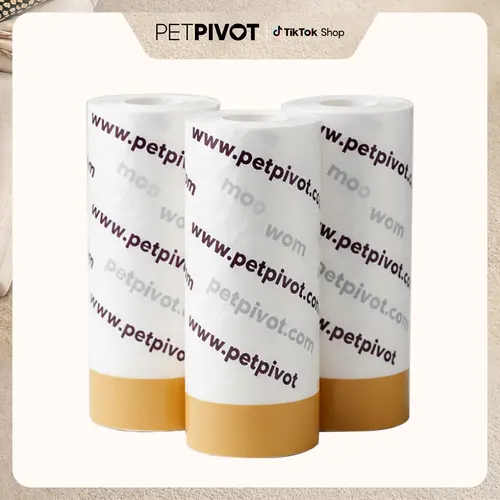 PetPivot AutoScooper 11 Waste Bags, 60-Pack Replacement Trash Bags for AutoScooper 11 Self-Cleaning Cat Litter Box, Helps Seal In Odors, Automatic Litter Box Liner Bags