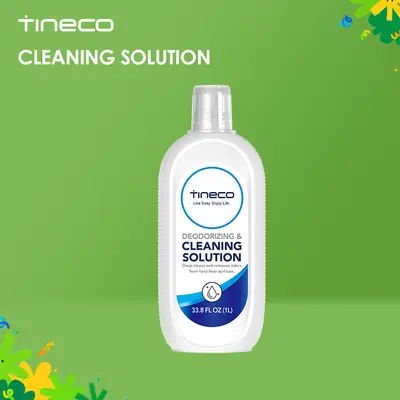TINECO FLOOR ONE S5/S3/IFLOOR3/IFLOOR2/IFLOOR SERIES MULTI-SURFACE CLEANING SOLUTION: 33.8 FL OZ (1L) Household steammop steamercleaning Cleaner, Super Concentrated Wash, Floor Cleaner, Liquid