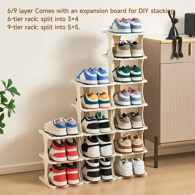 UFORU Multi-layer vertical removable shoe storage rack 1 piece modern shoe rack shoe rack shoe rack cabinet gift storage rack home storage rack home storage supplies#SummerWins#DFYD