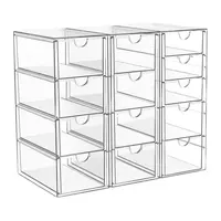 [Deals for You] 13 Drawer Clear Acrylic Organizer, Storage Organizer for Bathroom Vanity, Makeup, Kitchen Pantry, Countertop and Home Organization