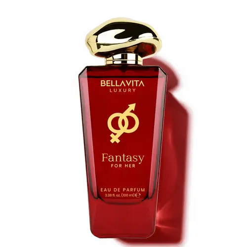 BellaVita Luxury's Mood Collection Fantasy for Her | Luxury Eau De Parfum for Women | Pink Pepper, Jasmine, Patchouli | Premium Long-Lasting Fragrance