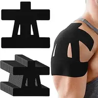 Precut Shoulder Kinesiology Tape for Men & Women – Shoulder Support & Pain Relief for Basketball, Volleyball, Tennis, Baseball, Gym & Sports | Waterproof Breathable Athletic Tape,summerwins,father'sdaygifts,campingessentials,campinggear summerwins