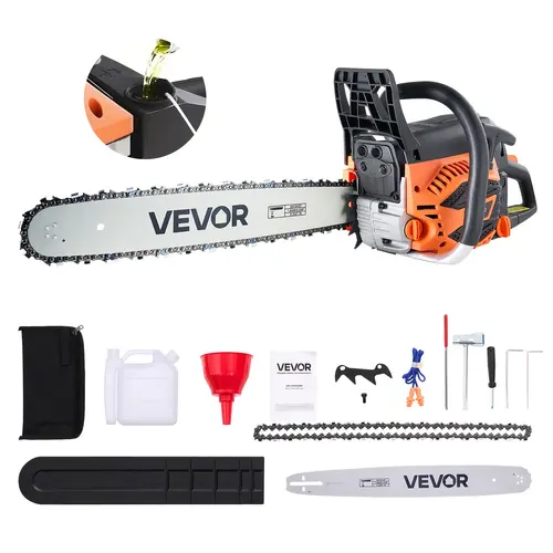 【DealsForYouDays】62cc Gas Chainsaw 3.8 HP Gas Powered 20 inch Chainsaw For Wood Cutting